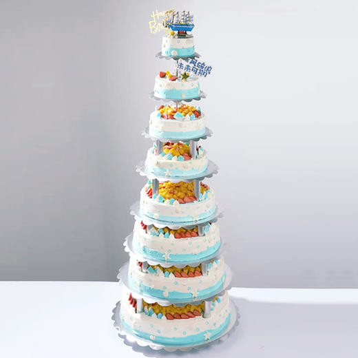 【毕业季推荐】乘风破浪多磅数多层蛋糕，未来可期，全力以赴，所向披靡（6P389.9 \9P689.9 ) 商品图3