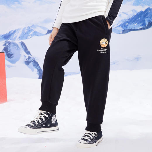 CONVERSE 冬 大童小童 儿童童装长裤 CNVB-KN-F370 商品图4
