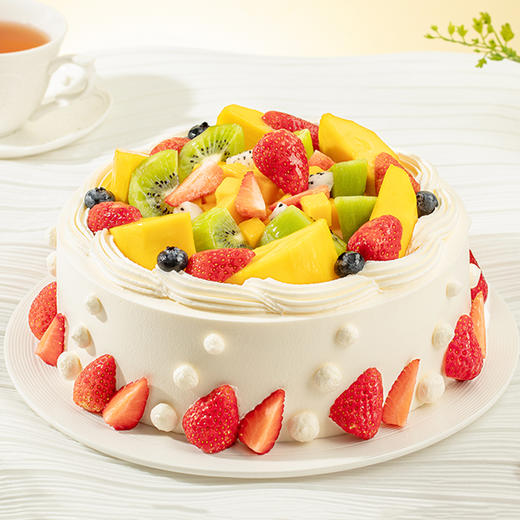 【热销50w+】浪漫果纷蛋糕，5种新鲜水果x绵软蛋糕胚（2P169.9\3P219.9\4P269.9） 商品图5