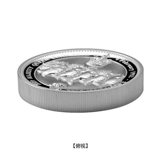 【预定】2022年怀念英女王伊丽莎白二世弧形高浮雕精制纪念币 商品图6