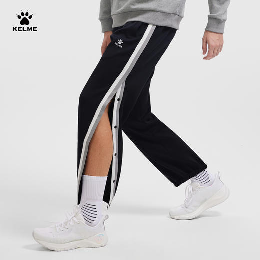 卡尔美2023秋冬新款男士针织长裤休闲运动裤 商品图3