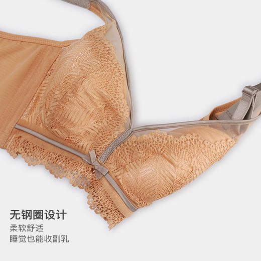 美季美优B陌上花系列云感棉杯文胸W351B13 商品图3