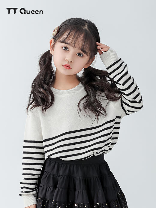 【团团圈】条纹针织衫 商品图8