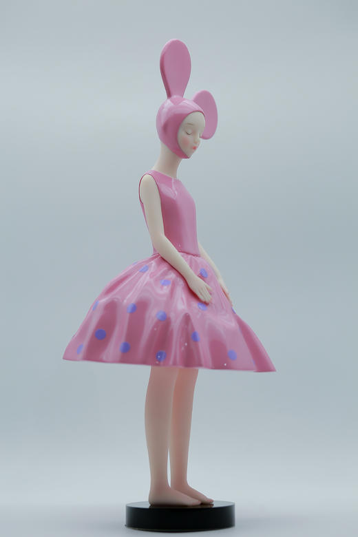 粉蓝波点-然女孩-500版 商品图4