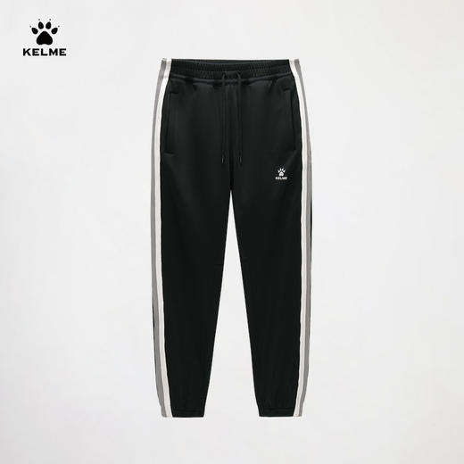 卡尔美2023秋冬新款男士针织长裤休闲运动裤 商品图5