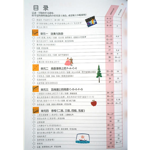 新版菲伯尔钢琴基础教程全六册(附光盘)钢琴之旅 商品图4