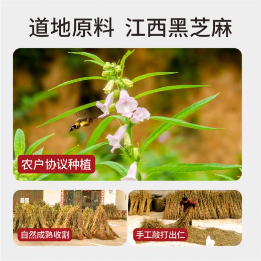 纯素无蜂蜜黑豆芝麻丸600g【300g*2瓶】 商品图4