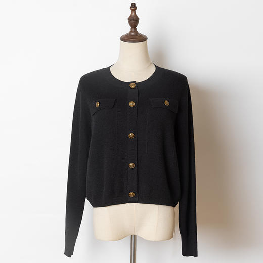 【现货】一姐美学|小香风气质针织套头衫 商品图2