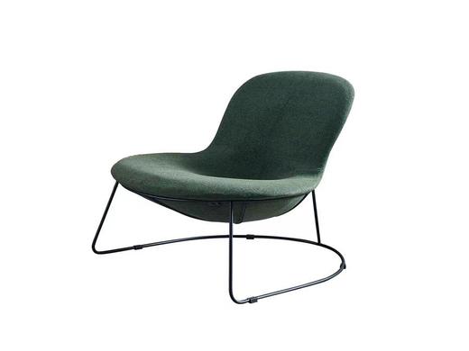 椅世界 简奢 休闲椅 五金钢架结构，一次性成型海绵 ，五金钢脚[免费送装，偏远地区除外] 商品图1