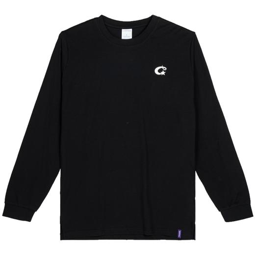 COURTMAN长袖T恤C星印花2023秋季新品运动休闲美式百搭宽松上衣潮 商品图3