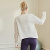 2023秋冬新款时尚气质宽松显瘦套指卫衣舒适挺阔圆领空气层长袖女HY 00 8960 商品缩略图3