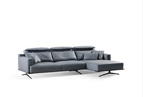 爱依家居 进口头层牛皮+实木+多层板“S”型+高密度+15D棉填充[免费送装，偏远地区除外]