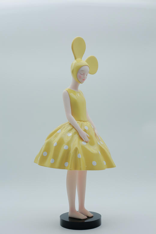 黄白波点-然女孩-500版 商品图2