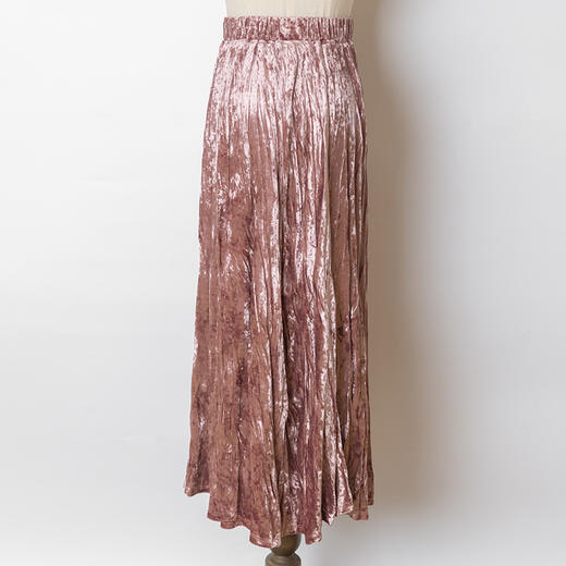 【现货】一姐美学|复古丝绒高品经编大摆裙 商品图1