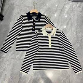 女条纹羊毛长袖166