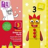 【中商原版】数字积木字母积木圣诞贴纸乐1 Numberblocks Christmas Sticker and Activity Book英文原版 活动玩具书节日贴纸书 商品缩略图2