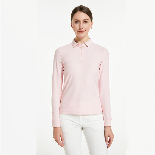 BMW-305B( PROSIMON高尔夫秋冬女款长袖简约风POLO衫) 商品图2