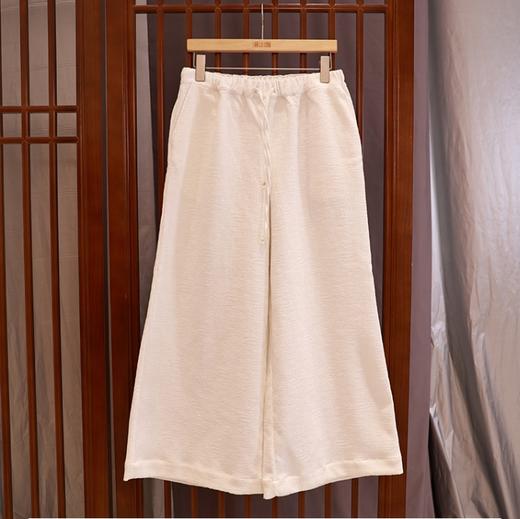 【抖音专属】阔腿裤（23709317D-玉色P274） 商品图0
