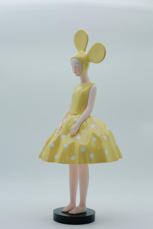 黄白波点-然女孩-500版 商品图4