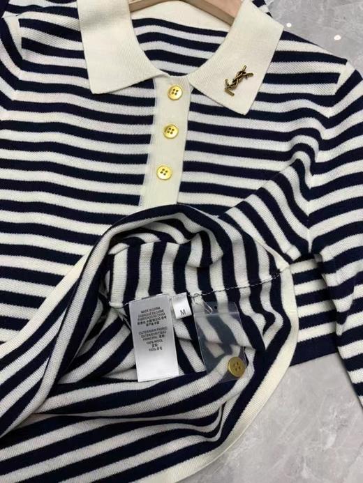 女条纹羊毛长袖166 商品图1