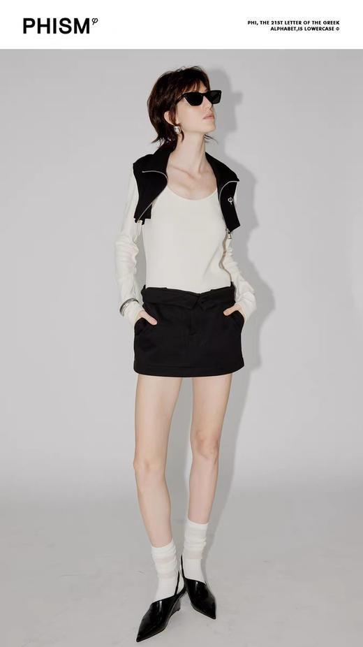 撞色假两件针织 商品图2