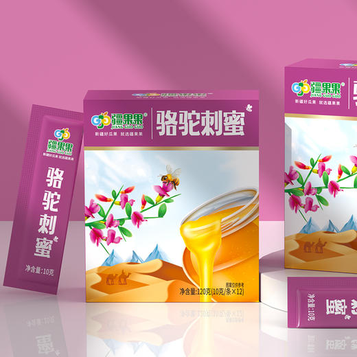 【疆果果】新疆特产 骆驼刺蜜 10g*12支 商品图0
