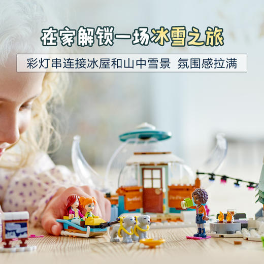 乐高积木L41760乐高方头仔系列极地小屋大冒险 商品图3