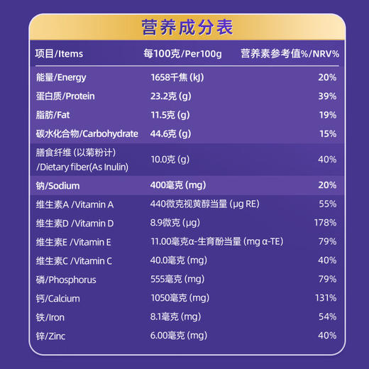 蒙牛 悠瑞怡添中老年奶粉800g/罐低GI低升糖配方 高钙成人 中秋节送礼 商品图5