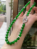老坑艳绿珠链【3317405】具体价格微信咨询 商品缩略图0