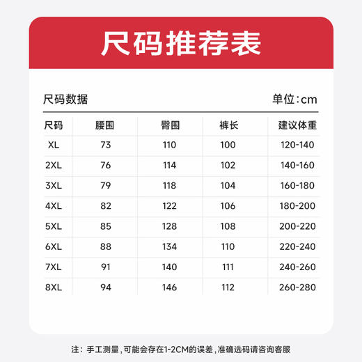 【新款DSK】大依优型大码银狐绒内里加绒裤休闲裤宽松直筒长裤加肥加大裤子胖子 商品图4