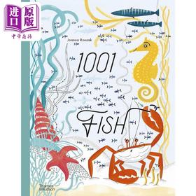 【中商原版】一千条鱼 1001 Fish 英文原版 儿童科普绘本 动物知识百科图画书 精装精品绘本 进口儿童读物 Joanna Rzezak