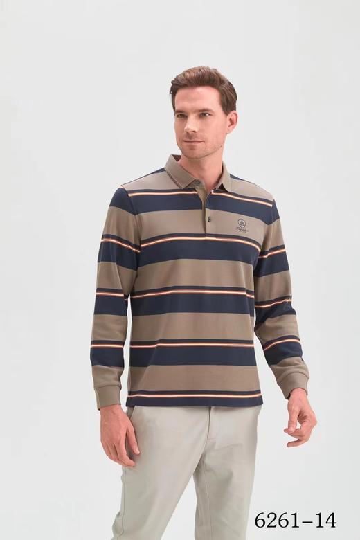 男反领长T6261 商品图1