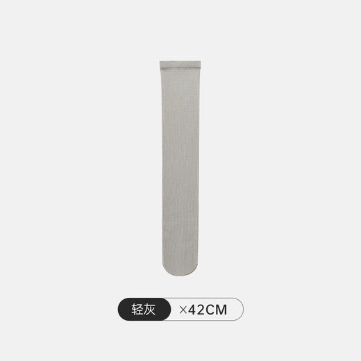 【防滑不掉，微压显瘦！】宝娜斯堆堆袜子女长筒袜2023秋冬款竖条纹半筒袜jk小腿袜过膝袜女lm 商品图8