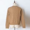 【现货】一姐美学|精致金属扣 中等厚度针织毛衫开衫 商品缩略图1