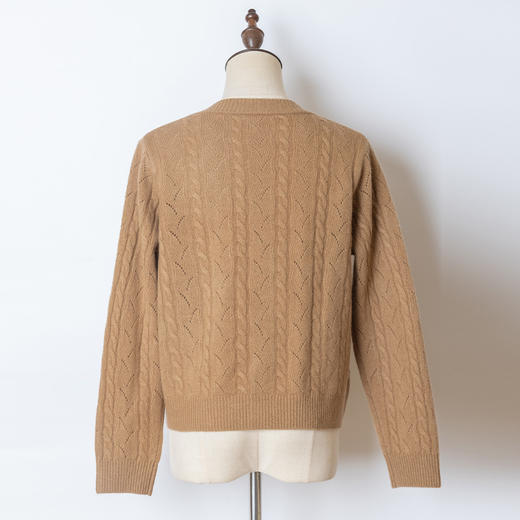 【现货】一姐美学|精致金属扣 中等厚度针织毛衫开衫 商品图1