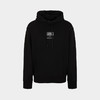 EMPORIO ARMANI 阿玛尼 男士徽标刺绣棉质连帽卫衣 黑色 6R1MCN 1JWPZ 0999 商品缩略图0