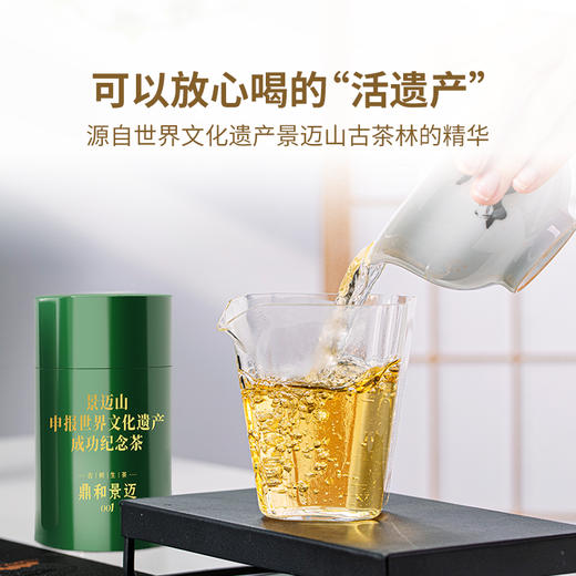 澜沧古茶2023年鼎和景迈景迈001普洱古树茶生普品鉴盒装84g 商品图3