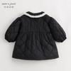 马克珍妮秋冬装新款 女童娃娃领盘扣夹棉连衣裙 232078 商品缩略图2