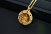 18K+22K金文殊菩萨嘎乌盒 吊坠 特价 商品缩略图3