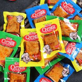 【香辣Q弹！豆腐干休闲小吃】零食麻辣豆干独立小包装豆干散装素食素肉健康