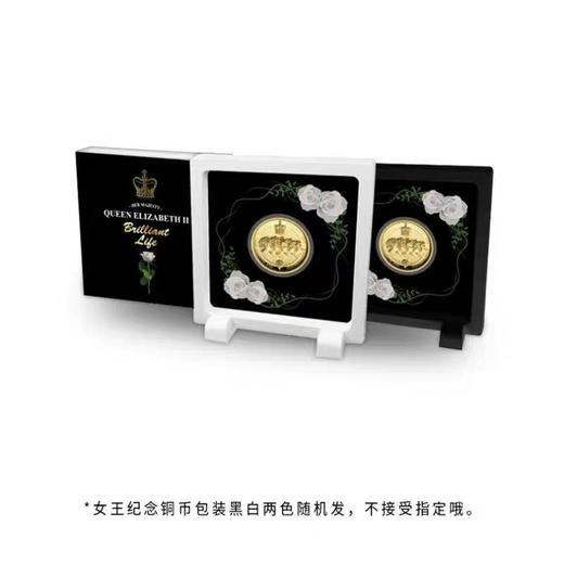 【预定】2022年怀念英女王伊丽莎白二世弧形高浮雕精制纪念币 商品图3