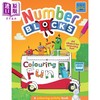 【中商原版】数字积木字母积木涂涂乐Numberblocks Colouring Fun 英文原版 儿童美术活动书 卡通动画绘本着色书 进口图画书 商品缩略图0