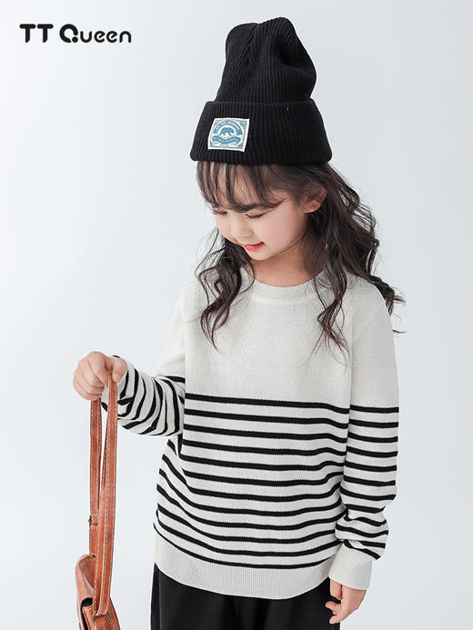 【团团圈】条纹针织衫 商品图5