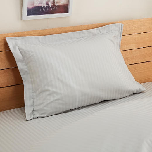 枕套 HOTEL 浅灰 1个装 约70*50cm 商品图0