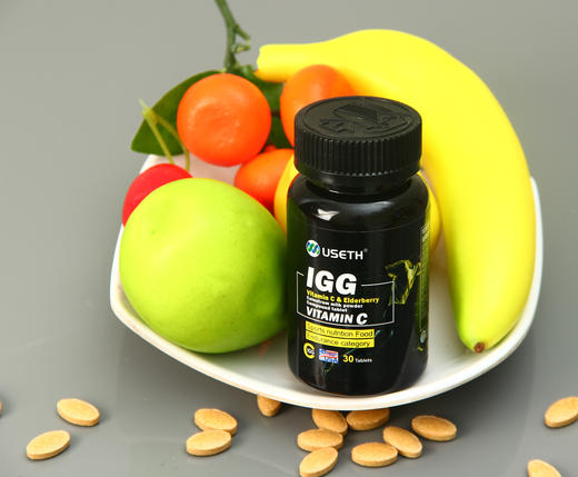 【蓝十字】优氏特膳 牛初乳VC接骨木营养片 商品图7