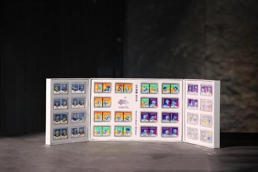 亚运盛典彩色金银纪念章 商品图1