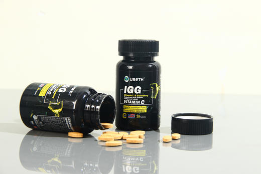 【蓝十字】优氏特膳 牛初乳VC接骨木营养片 商品图4