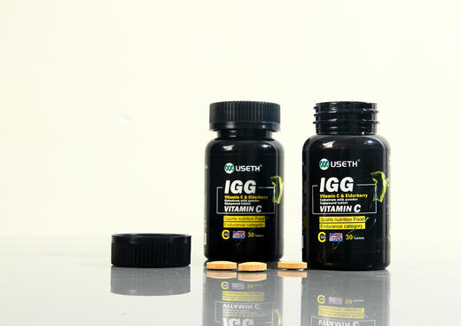 【蓝十字】优氏特膳 牛初乳VC接骨木营养片 商品图2