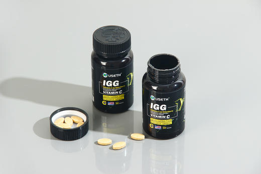 【蓝十字】优氏特膳 牛初乳VC接骨木营养片 商品图3