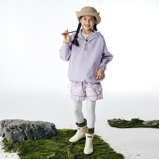 onmygame 运动裤春装儿童户外运动训练假两件长裤童装打底裤 商品图1